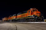 BNSF Locomotives Idling at BNSF Murray Yard